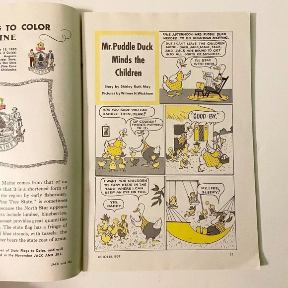 Vintage 1959 Jack and  Jill Halloween Magazine October Edition Ruth Bendel - Picture 10 of 16